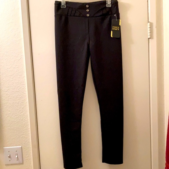 Jeweled Button Leggings - Picture 1 of 4